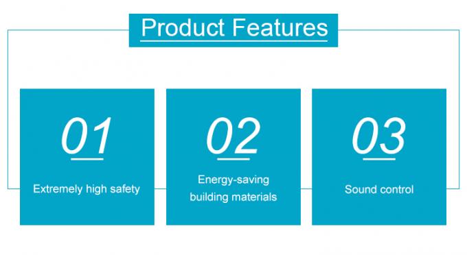 Waterproof Double Glazed Aluminium Sliding Doors Powder Coated 1