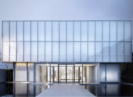 Thermal Insulation 6063 Aluminum Curtain Walls For Office Building