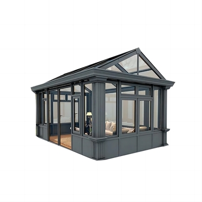 6063 Aluminum Frame Season Outdoor Glass Room Glass Houses Sun House