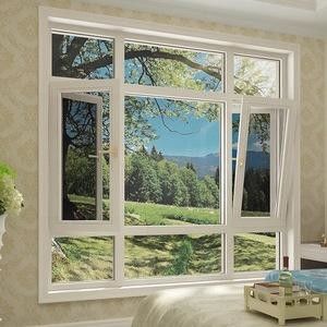 Double Glass Aluminium Tilt And Turn Windows , Inswing Casement Window