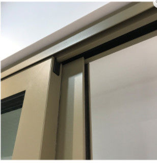 Commercial Aluminum Sliding Doors Double Toughened Impact Glazed Soundproof