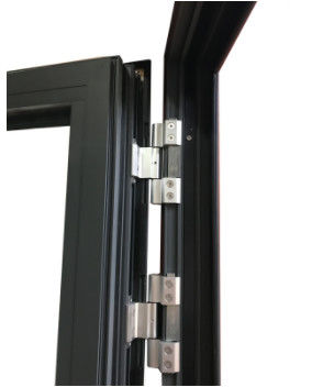 Golden Oak Aluminium Timber Casement Doors And Windows Tempered Glazed