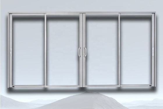 Customized Sliding Windows Door System Double Glass Hurricane Impact Aluminium Sliding Window door