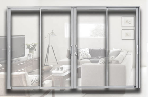 Customized Sliding Windows Door System Double Glass Hurricane Impact Aluminium Sliding Window door