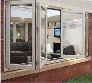 Watertight Insulated Aluminium Sliding Folding Windows , Internal Bifold Windows