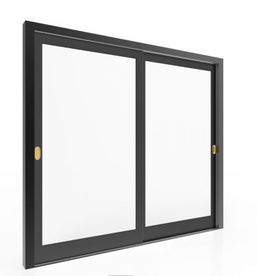 Electrophoresis Exterior Aluminum Sliding Doors Soundproof Toughened Glazed