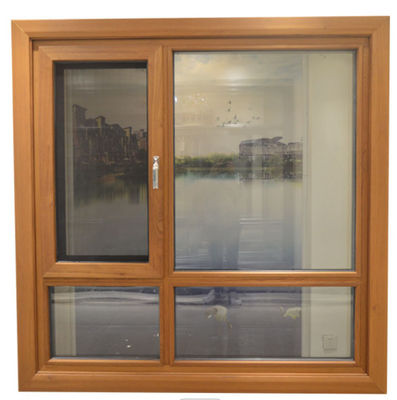 Double Glazed Aluminium Casement Windows Thermal Break Profile
