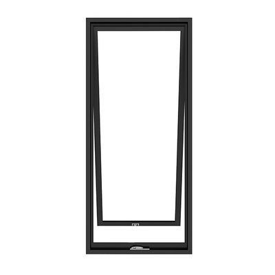 black Aluminum Top Hanging Swing Open Windows Good Air Tightness