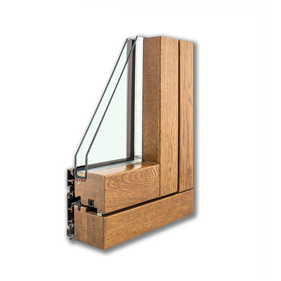 Oak Double Glazed Windows Outward Opening Sash Awning Side Hung Casement