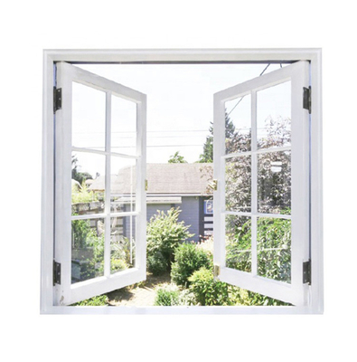 Australian Standard 6063 Aluminium Casement Window White Color