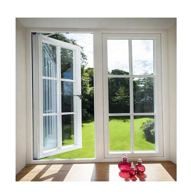 Australian Standard 6063 Aluminium Casement Window White Color
