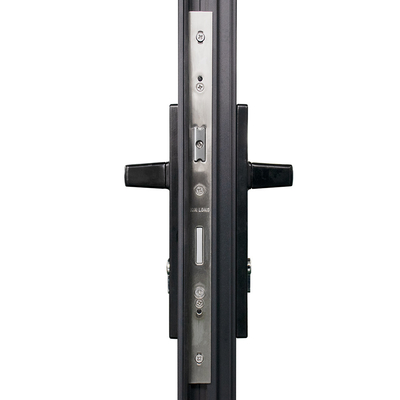Double Glass French Break Bridge Aluminium Hinge Door For Entry Commercial