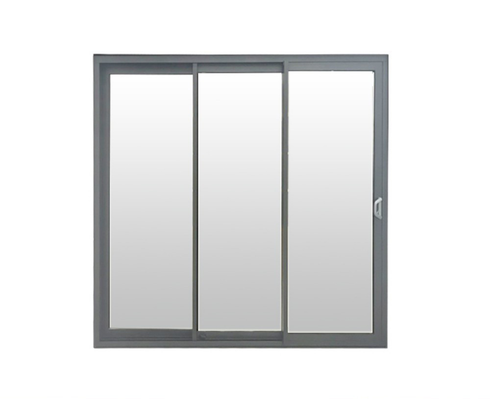 Triple 3 Track Aluminium Sliding Glass Doors , Aluminum Screen Sliding
