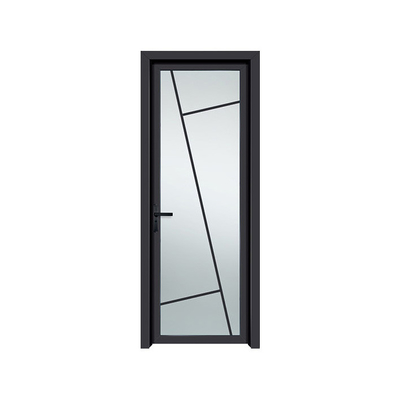 Waterproof Aluminum Casement Doors Multi Pattern For Bathroom