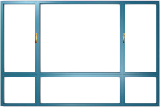 Modern Aluminium Casement Windows Slide And Swing SoundProof