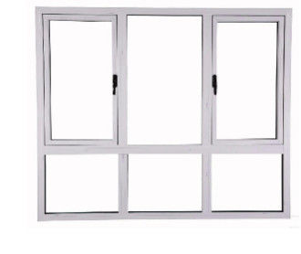 Thermal Break Aluminum Casement Windows , Anodized Wooden Double Glazed Windows